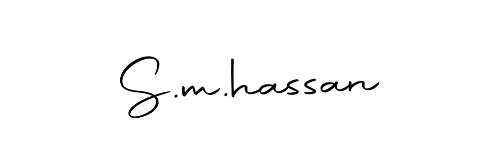 It looks lik you need a new signature style for name S.m.hassan. Design unique handwritten (Autography-DOLnW) signature with our free signature maker in just a few clicks. S.m.hassan signature style 10 images and pictures png