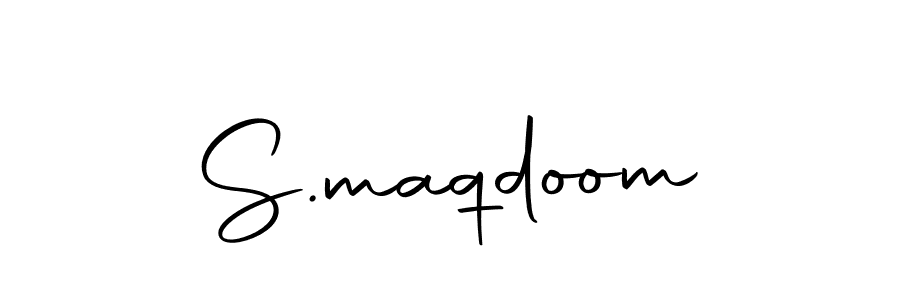 Here are the top 10 professional signature styles for the name S.maqdoom. These are the best autograph styles you can use for your name. S.maqdoom signature style 10 images and pictures png