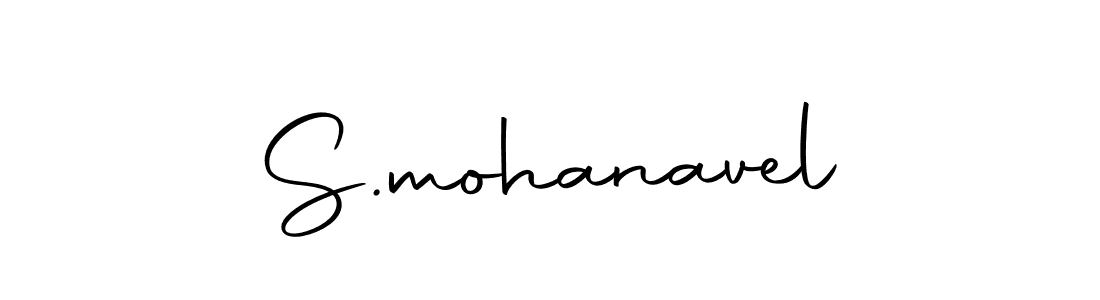 Create a beautiful signature design for name S.mohanavel. With this signature (Autography-DOLnW) fonts, you can make a handwritten signature for free. S.mohanavel signature style 10 images and pictures png