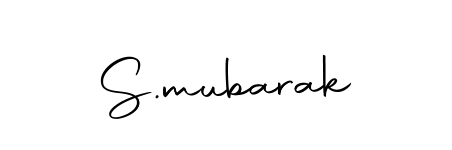 You should practise on your own different ways (Autography-DOLnW) to write your name (S.mubarak) in signature. don't let someone else do it for you. S.mubarak signature style 10 images and pictures png