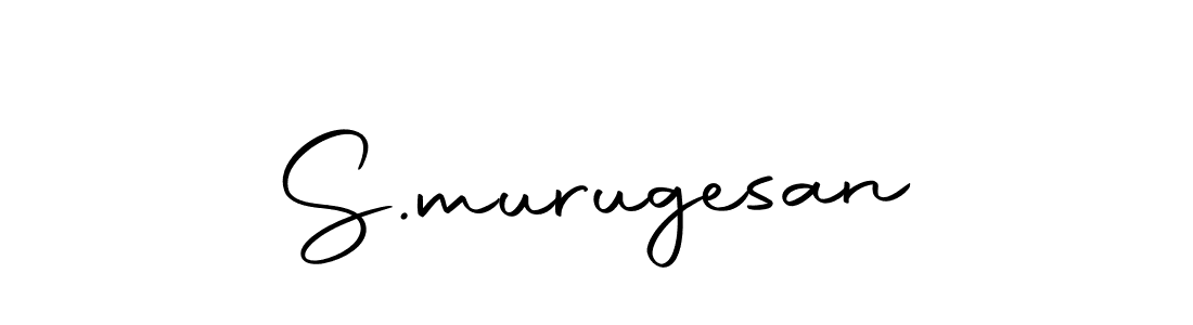 Make a beautiful signature design for name S.murugesan. With this signature (Autography-DOLnW) style, you can create a handwritten signature for free. S.murugesan signature style 10 images and pictures png