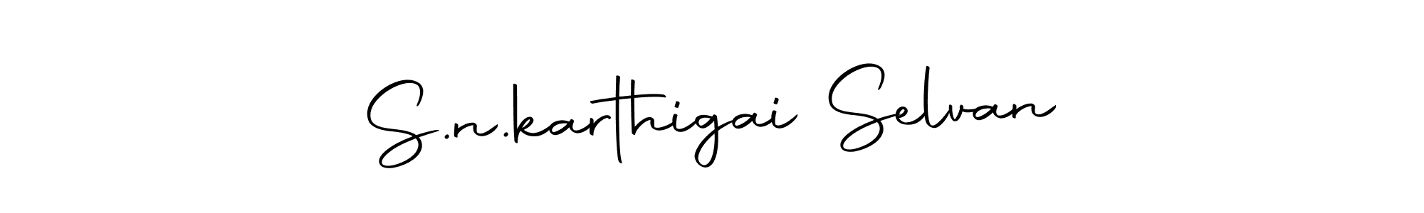 S.n.karthigai Selvan stylish signature style. Best Handwritten Sign (Autography-DOLnW) for my name. Handwritten Signature Collection Ideas for my name S.n.karthigai Selvan. S.n.karthigai Selvan signature style 10 images and pictures png