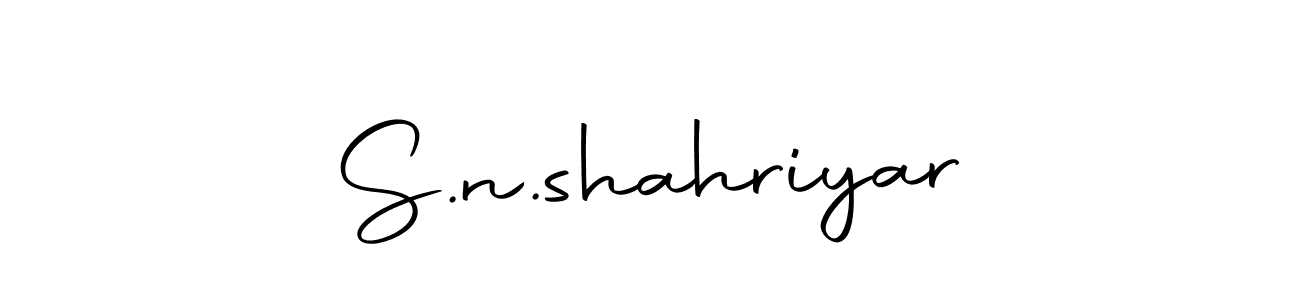 Once you've used our free online signature maker to create your best signature Autography-DOLnW style, it's time to enjoy all of the benefits that S.n.shahriyar name signing documents. S.n.shahriyar signature style 10 images and pictures png