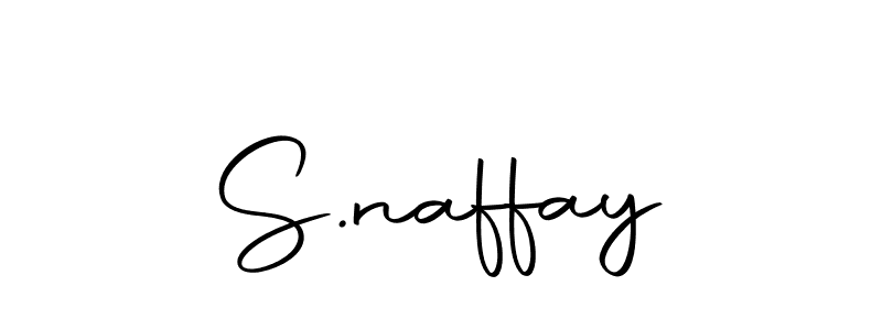 if you are searching for the best signature style for your name S.naffay. so please give up your signature search. here we have designed multiple signature styles  using Autography-DOLnW. S.naffay signature style 10 images and pictures png