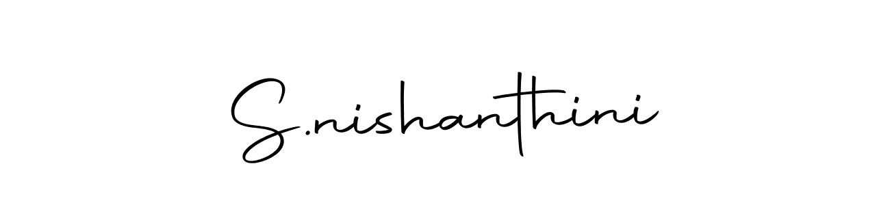 Autography-DOLnW is a professional signature style that is perfect for those who want to add a touch of class to their signature. It is also a great choice for those who want to make their signature more unique. Get S.nishanthini name to fancy signature for free. S.nishanthini signature style 10 images and pictures png