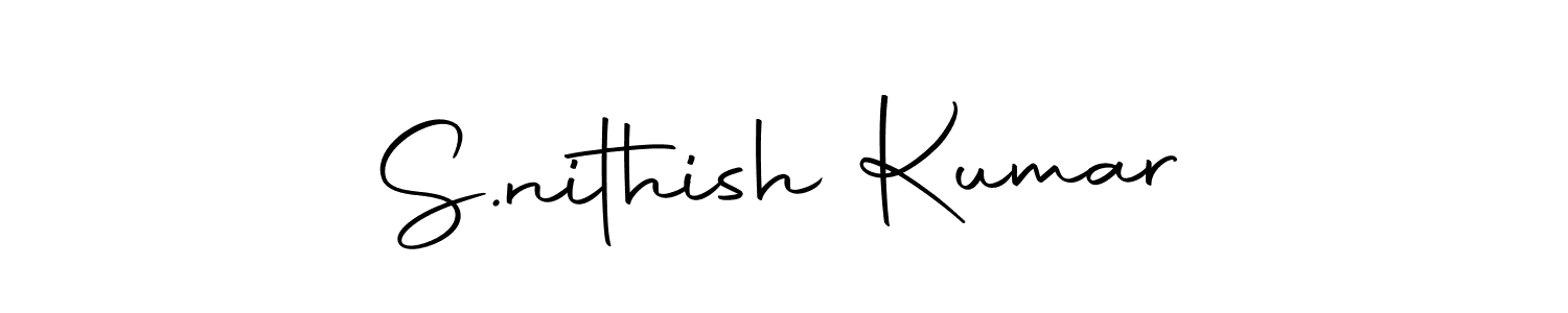 Once you've used our free online signature maker to create your best signature Autography-DOLnW style, it's time to enjoy all of the benefits that S.nithish Kumar name signing documents. S.nithish Kumar signature style 10 images and pictures png