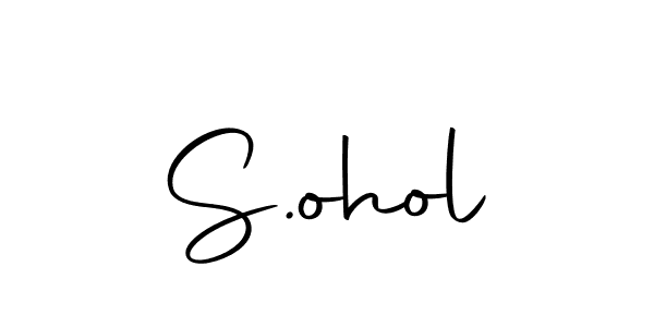 How to Draw S.ohol signature style? Autography-DOLnW is a latest design signature styles for name S.ohol. S.ohol signature style 10 images and pictures png