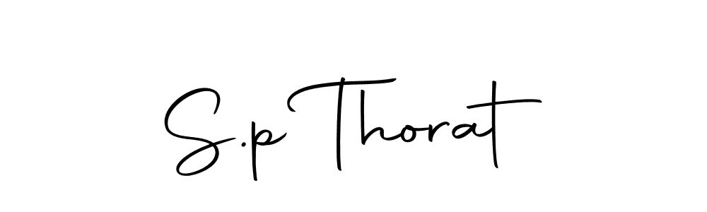 Also we have S.p Thorat name is the best signature style. Create professional handwritten signature collection using Autography-DOLnW autograph style. S.p Thorat signature style 10 images and pictures png