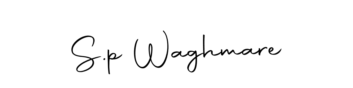 You should practise on your own different ways (Autography-DOLnW) to write your name (S.p Waghmare) in signature. don't let someone else do it for you. S.p Waghmare signature style 10 images and pictures png