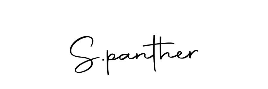 Make a beautiful signature design for name S.panther. Use this online signature maker to create a handwritten signature for free. S.panther signature style 10 images and pictures png