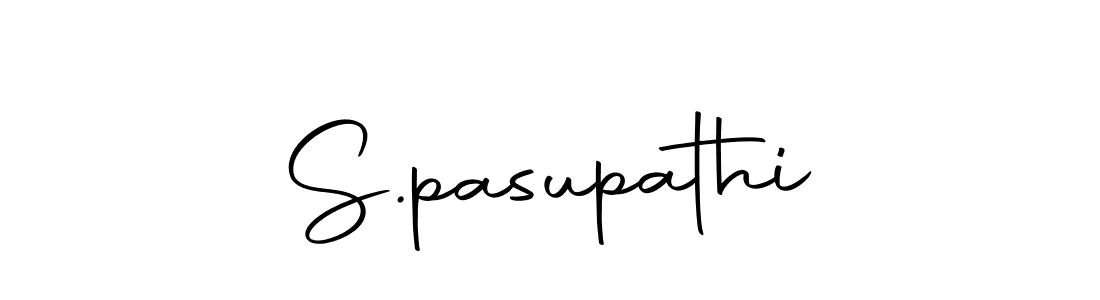 The best way (Autography-DOLnW) to make a short signature is to pick only two or three words in your name. The name S.pasupathi include a total of six letters. For converting this name. S.pasupathi signature style 10 images and pictures png