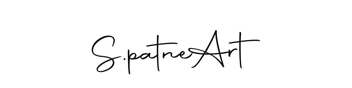 Make a beautiful signature design for name S.patne  Art. With this signature (Autography-DOLnW) style, you can create a handwritten signature for free. S.patne  Art signature style 10 images and pictures png