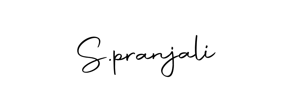 S.pranjali stylish signature style. Best Handwritten Sign (Autography-DOLnW) for my name. Handwritten Signature Collection Ideas for my name S.pranjali. S.pranjali signature style 10 images and pictures png