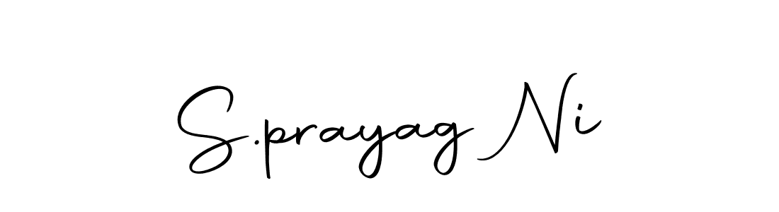 You should practise on your own different ways (Autography-DOLnW) to write your name (S.prayag Ni) in signature. don't let someone else do it for you. S.prayag Ni signature style 10 images and pictures png