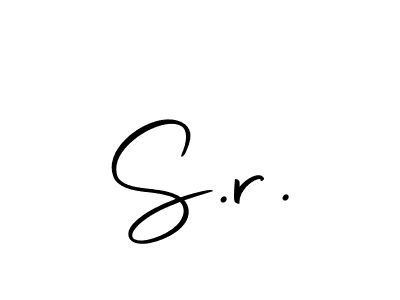 The best way (Autography-DOLnW) to make a short signature is to pick only two or three words in your name. The name S.r. include a total of six letters. For converting this name. S.r. signature style 10 images and pictures png