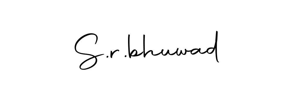 if you are searching for the best signature style for your name S.r.bhuwad. so please give up your signature search. here we have designed multiple signature styles  using Autography-DOLnW. S.r.bhuwad signature style 10 images and pictures png