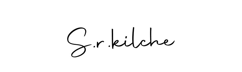 Create a beautiful signature design for name S.r.kilche. With this signature (Autography-DOLnW) fonts, you can make a handwritten signature for free. S.r.kilche signature style 10 images and pictures png