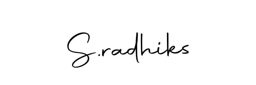 Make a short S.radhiks signature style. Manage your documents anywhere anytime using Autography-DOLnW. Create and add eSignatures, submit forms, share and send files easily. S.radhiks signature style 10 images and pictures png