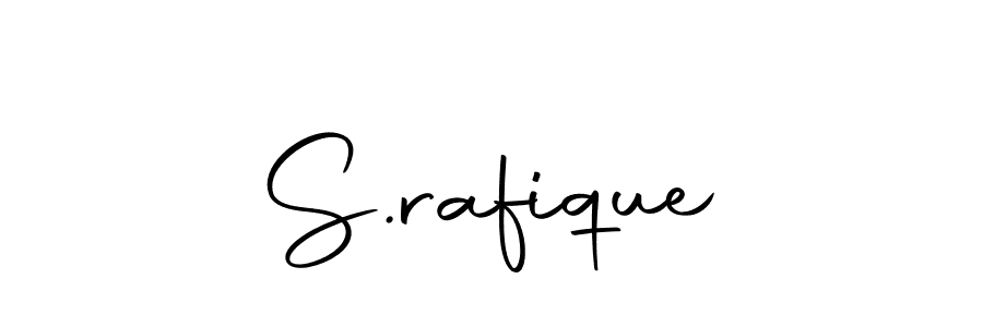 You can use this online signature creator to create a handwritten signature for the name S.rafique. This is the best online autograph maker. S.rafique signature style 10 images and pictures png