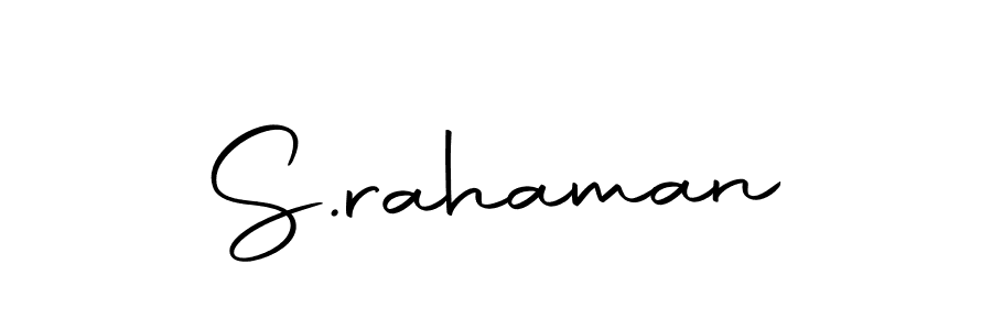 Use a signature maker to create a handwritten signature online. With this signature software, you can design (Autography-DOLnW) your own signature for name S.rahaman. S.rahaman signature style 10 images and pictures png