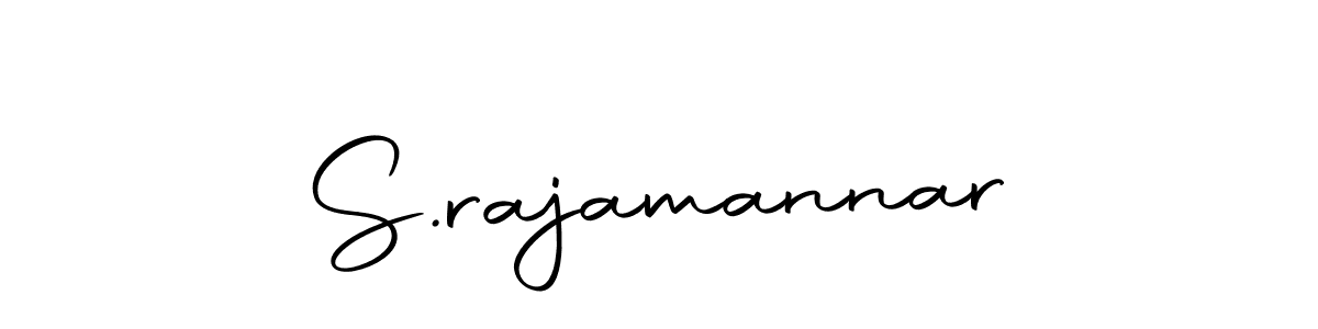 Create a beautiful signature design for name S.rajamannar. With this signature (Autography-DOLnW) fonts, you can make a handwritten signature for free. S.rajamannar signature style 10 images and pictures png