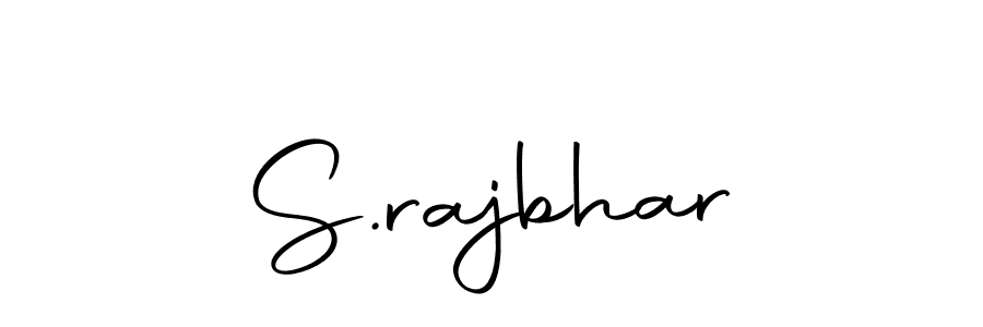 Make a beautiful signature design for name S.rajbhar. With this signature (Autography-DOLnW) style, you can create a handwritten signature for free. S.rajbhar signature style 10 images and pictures png