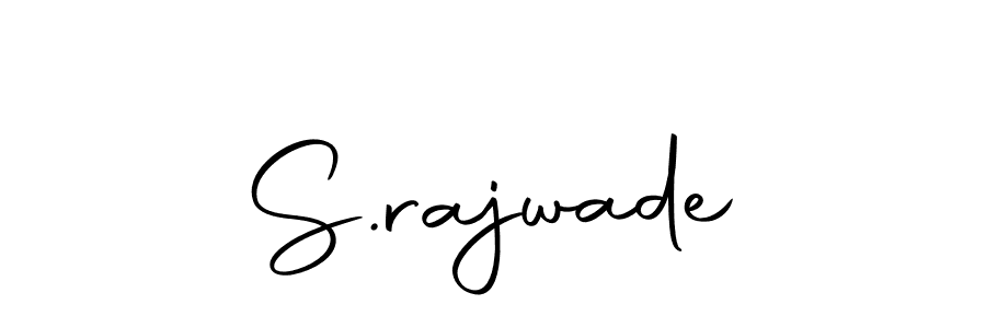 Make a beautiful signature design for name S.rajwade. With this signature (Autography-DOLnW) style, you can create a handwritten signature for free. S.rajwade signature style 10 images and pictures png