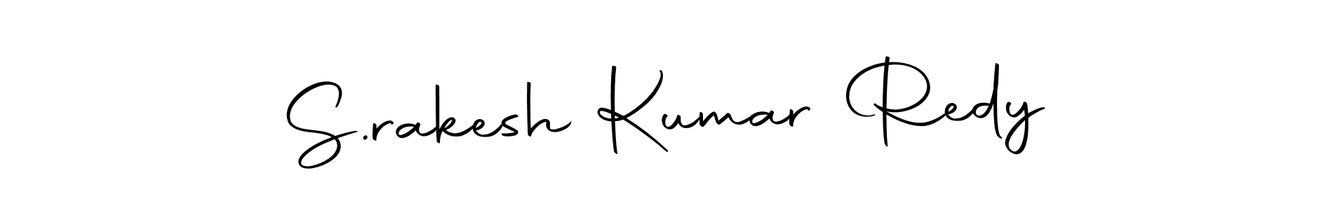 Use a signature maker to create a handwritten signature online. With this signature software, you can design (Autography-DOLnW) your own signature for name S.rakesh Kumar Redy. S.rakesh Kumar Redy signature style 10 images and pictures png