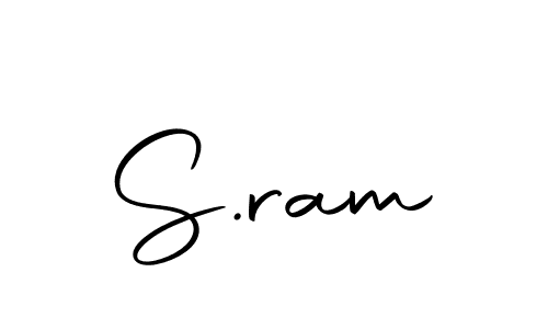 You should practise on your own different ways (Autography-DOLnW) to write your name (S.ram) in signature. don't let someone else do it for you. S.ram signature style 10 images and pictures png