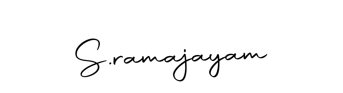 Make a beautiful signature design for name S.ramajayam. Use this online signature maker to create a handwritten signature for free. S.ramajayam signature style 10 images and pictures png