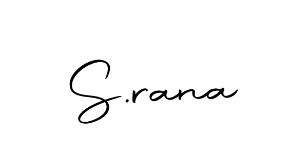 You should practise on your own different ways (Autography-DOLnW) to write your name (S.rana) in signature. don't let someone else do it for you. S.rana signature style 10 images and pictures png