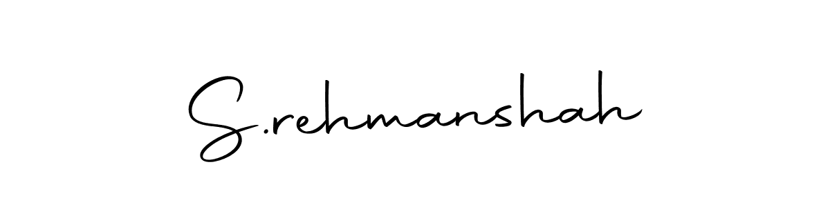 Make a beautiful signature design for name S.rehmanshah. With this signature (Autography-DOLnW) style, you can create a handwritten signature for free. S.rehmanshah signature style 10 images and pictures png