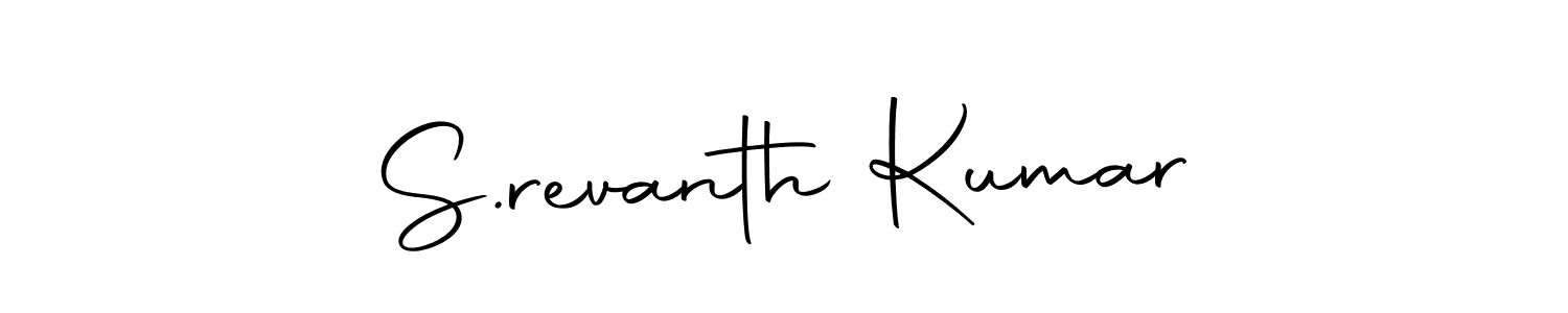 Also we have S.revanth Kumar name is the best signature style. Create professional handwritten signature collection using Autography-DOLnW autograph style. S.revanth Kumar signature style 10 images and pictures png