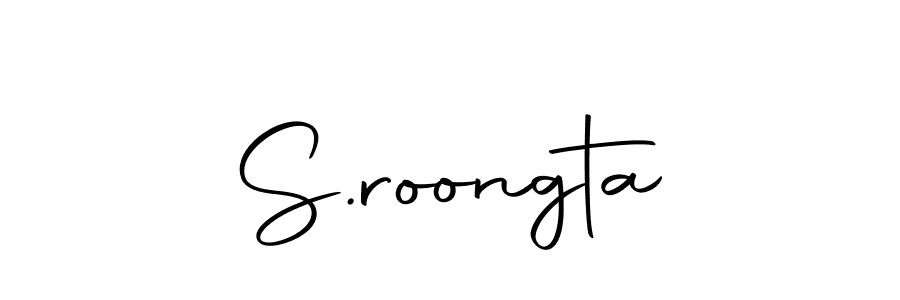 How to make S.roongta name signature. Use Autography-DOLnW style for creating short signs online. This is the latest handwritten sign. S.roongta signature style 10 images and pictures png