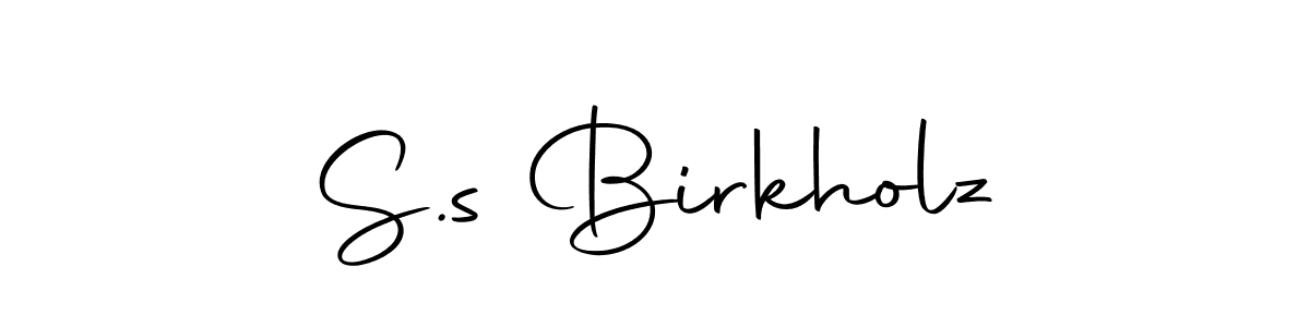 Also we have S.s Birkholz name is the best signature style. Create professional handwritten signature collection using Autography-DOLnW autograph style. S.s Birkholz signature style 10 images and pictures png