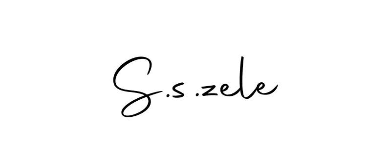 How to Draw S.s.zele signature style? Autography-DOLnW is a latest design signature styles for name S.s.zele. S.s.zele signature style 10 images and pictures png
