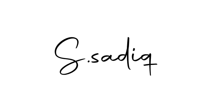 Also we have S.sadiq name is the best signature style. Create professional handwritten signature collection using Autography-DOLnW autograph style. S.sadiq signature style 10 images and pictures png