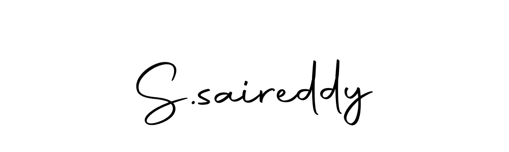 if you are searching for the best signature style for your name S.saireddy. so please give up your signature search. here we have designed multiple signature styles  using Autography-DOLnW. S.saireddy signature style 10 images and pictures png