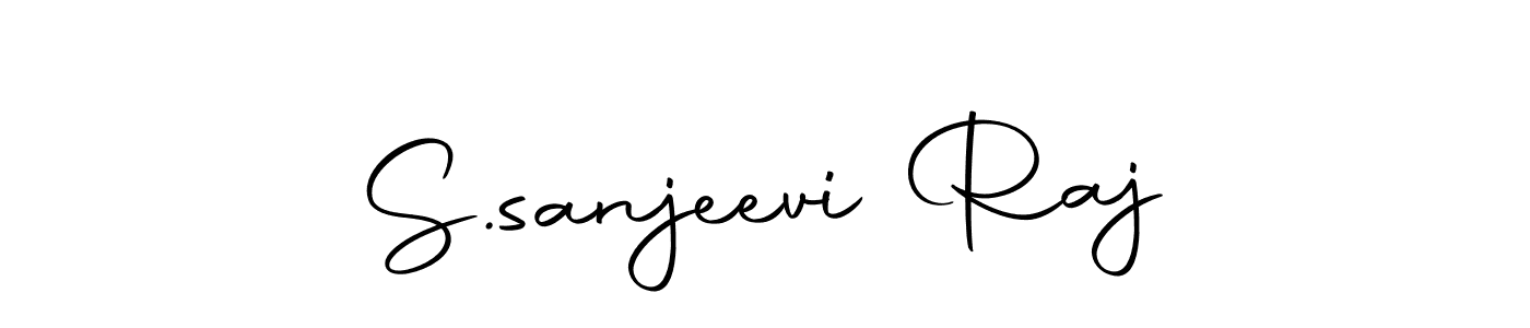 You can use this online signature creator to create a handwritten signature for the name S.sanjeevi Raj. This is the best online autograph maker. S.sanjeevi Raj signature style 10 images and pictures png