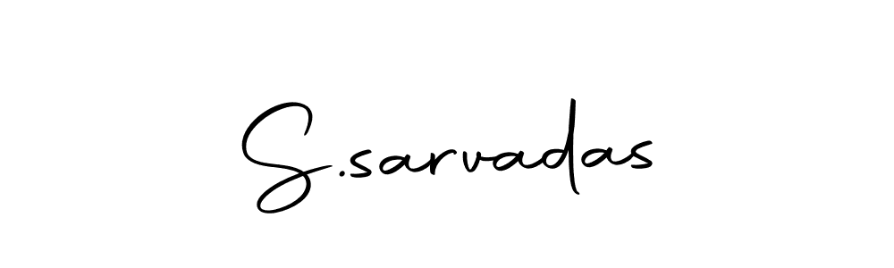 Make a beautiful signature design for name S.sarvadas. With this signature (Autography-DOLnW) style, you can create a handwritten signature for free. S.sarvadas signature style 10 images and pictures png