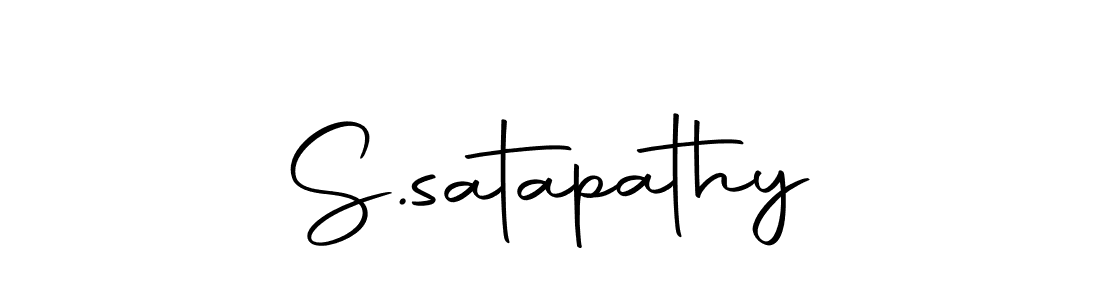 Create a beautiful signature design for name S.satapathy. With this signature (Autography-DOLnW) fonts, you can make a handwritten signature for free. S.satapathy signature style 10 images and pictures png