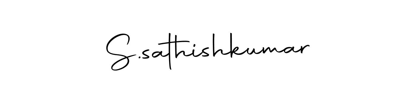 This is the best signature style for the S.sathishkumar name. Also you like these signature font (Autography-DOLnW). Mix name signature. S.sathishkumar signature style 10 images and pictures png