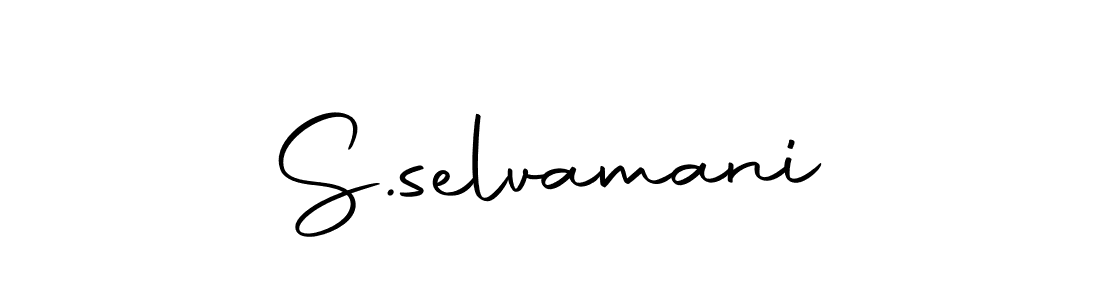 Create a beautiful signature design for name S.selvamani. With this signature (Autography-DOLnW) fonts, you can make a handwritten signature for free. S.selvamani signature style 10 images and pictures png