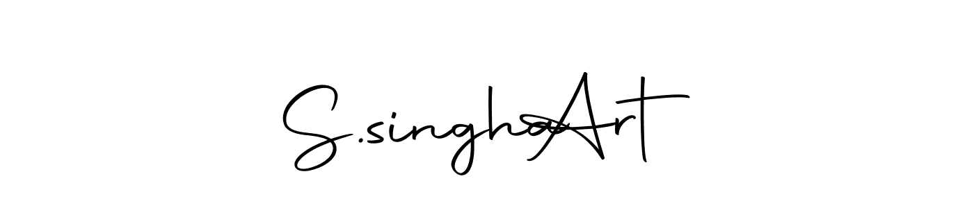 Make a beautiful signature design for name S.singha   Art. With this signature (Autography-DOLnW) style, you can create a handwritten signature for free. S.singha   Art signature style 10 images and pictures png