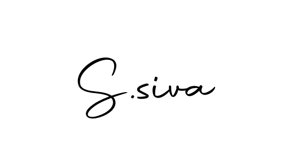 Make a short S.siva signature style. Manage your documents anywhere anytime using Autography-DOLnW. Create and add eSignatures, submit forms, share and send files easily. S.siva signature style 10 images and pictures png