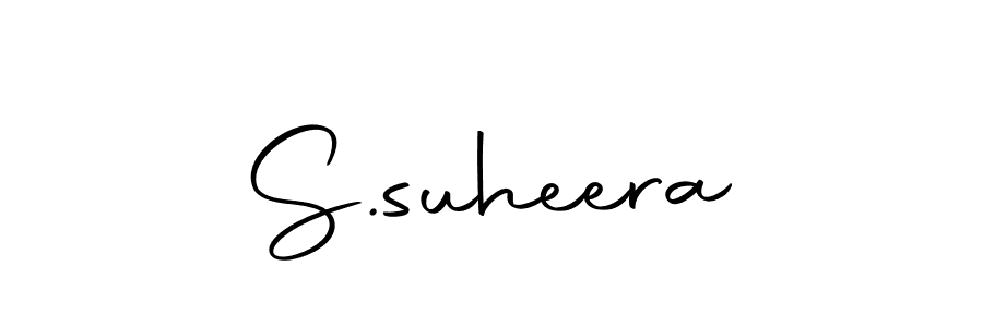 Make a beautiful signature design for name S.suheera. With this signature (Autography-DOLnW) style, you can create a handwritten signature for free. S.suheera signature style 10 images and pictures png