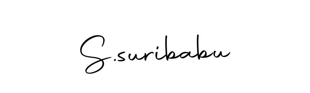 Also we have S.suribabu name is the best signature style. Create professional handwritten signature collection using Autography-DOLnW autograph style. S.suribabu signature style 10 images and pictures png