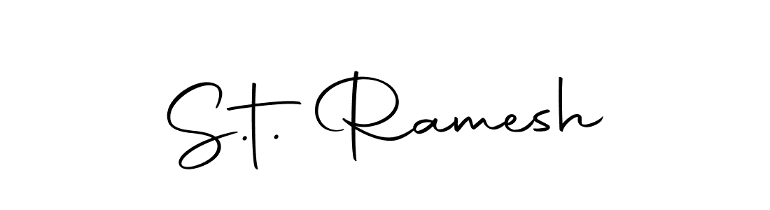 Also we have S.t. Ramesh name is the best signature style. Create professional handwritten signature collection using Autography-DOLnW autograph style. S.t. Ramesh signature style 10 images and pictures png
