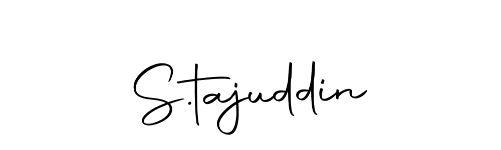 How to Draw S.tajuddin signature style? Autography-DOLnW is a latest design signature styles for name S.tajuddin. S.tajuddin signature style 10 images and pictures png