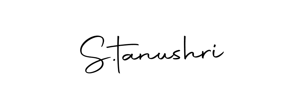 Create a beautiful signature design for name S.tanushri. With this signature (Autography-DOLnW) fonts, you can make a handwritten signature for free. S.tanushri signature style 10 images and pictures png